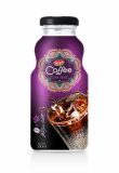Glass Bottle Vietnam Coffee With Fruit Juice Chia Seed